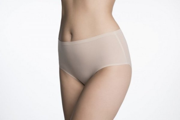 Figi damskie Julimex Flexi-one size maxi beżowe