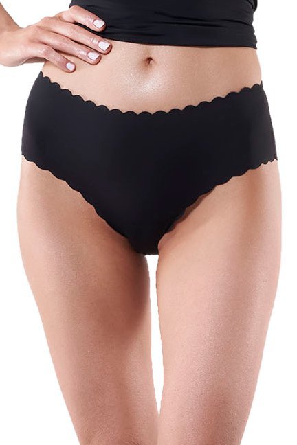 Figi damskie Julimex Shellie czarne Maxi