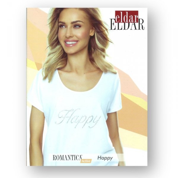 Bluzka damska Eldar Happy biała