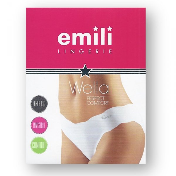 Figi damskie Emili Wella białe