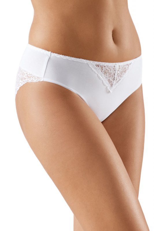 Figi damskie Babell BBL 131 białe