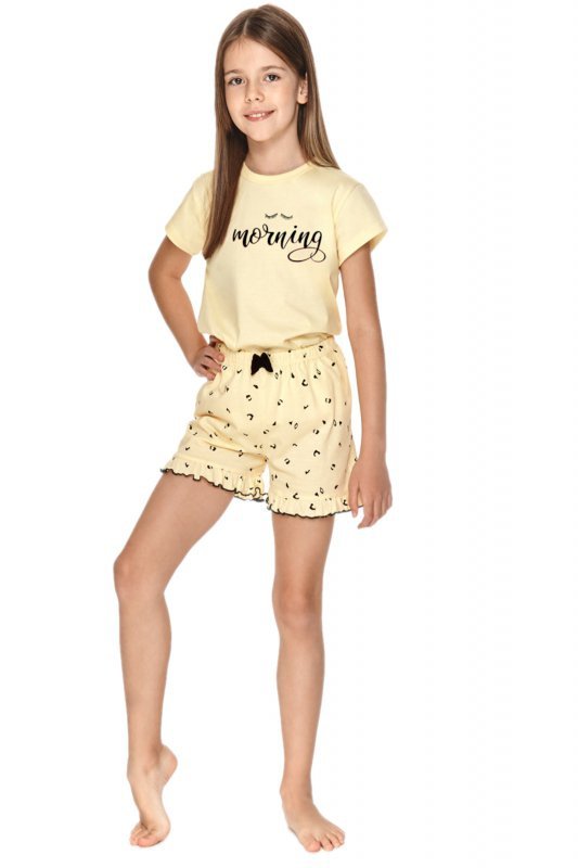 Piżama dziewczęca Taro Misza 2706 żółta
