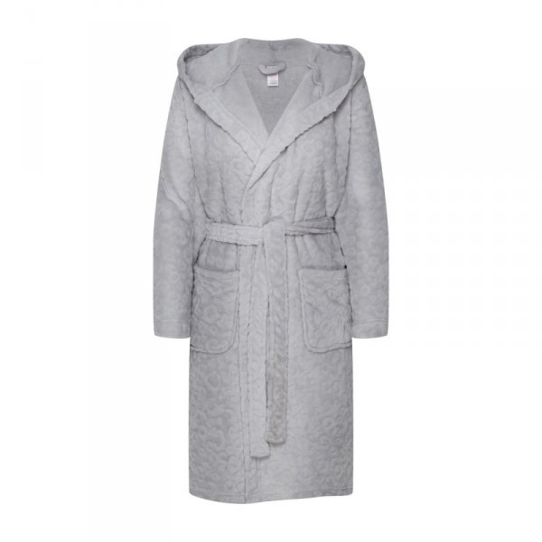 Szlafrok damski Henderson Ladies Henri 40138 szary