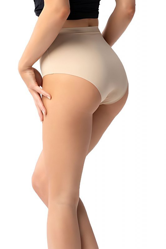 Figi damskie Julimex Amber maxi beżowe