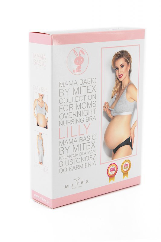 Biustonosz do karmienia Mitex Lilly czarny