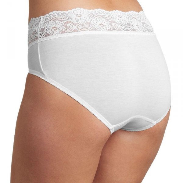 Figi damskie Romance Midi białe Sloggi