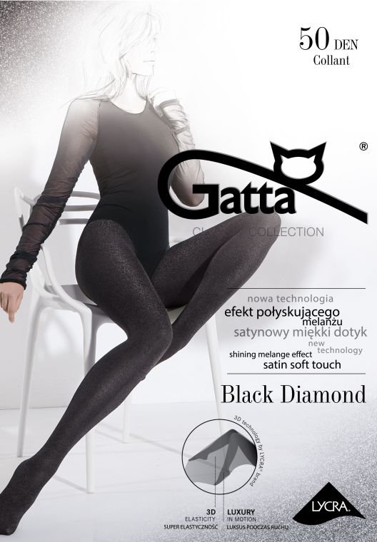 Rajstopy damskie Gatta Black Diamond 50 den