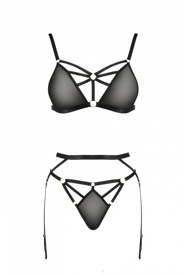 MEGGY SET BODY Herness Zestaw