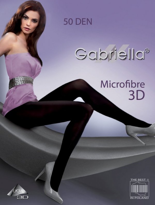 Rajstopy Gabriella Microfibre 3D 120 50 den