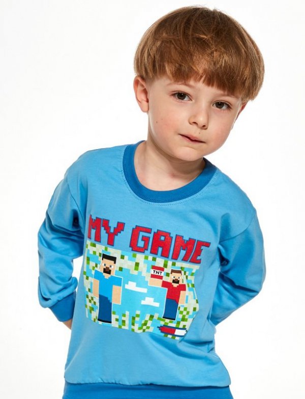 Piżama chłopięca Cornette Kids Boy 477/147 My Game 86-128