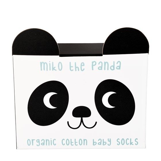 Rex london zestaw skarpetek z bawełny organicznej Panda Miko