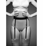 Bijoux Indiscrets - MAZE Suspender Belt Brown Bijoux Indiscrets - MAZE Suspender Belt Brown