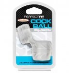 Perfect Fit SilaSkin Cock & Ball Clear Perfect Fit SilaSkin Cock & Ball Clear