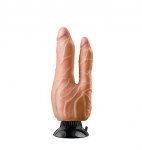 Real Feel podwójne dildo - Delux 8 sztuczny penis (cielisty) Real Feel podwójne dildo - Delux 8 sztuczny penis (cielisty)