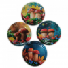 Decorative TO-82 lids with vegetable and fruit graphics