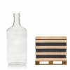 Szklana butelka PIERSIÓWKA 350 ml na alkohol – półpaleta 480 szt. idealna dla hurtu.