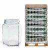 glass-jar-hexagonal-280-ml-0.28-l-fi-63-pallet-of-4060-pieces