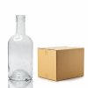 Szklana butelka Blanka gwint 500 ml na alkohol – karton 40 szt. idealny dla hurtu.