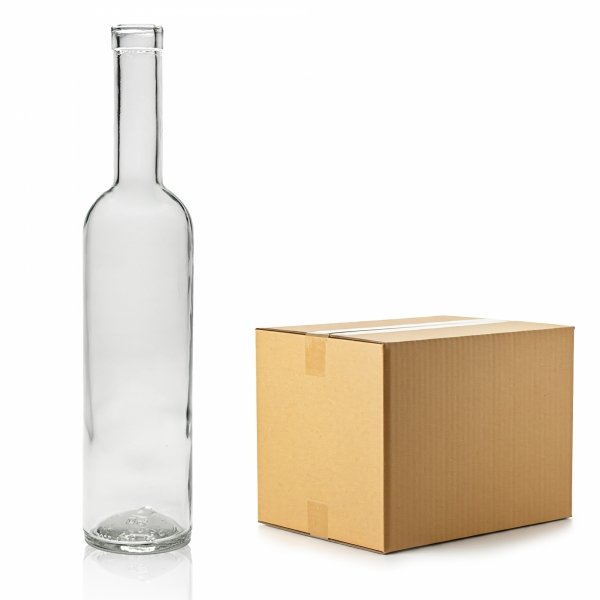 Szklana butelka Futura 500 ml na alkohol – karton 50 szt. idealny dla hurtu.