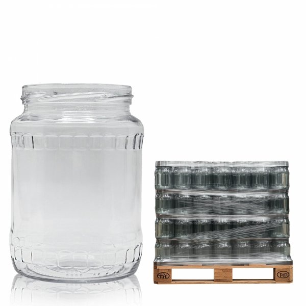 sloik-szklany-720-ml-0.7-l-polpaleta-480-sztuk-zgrzewki-lemon-tree-glass