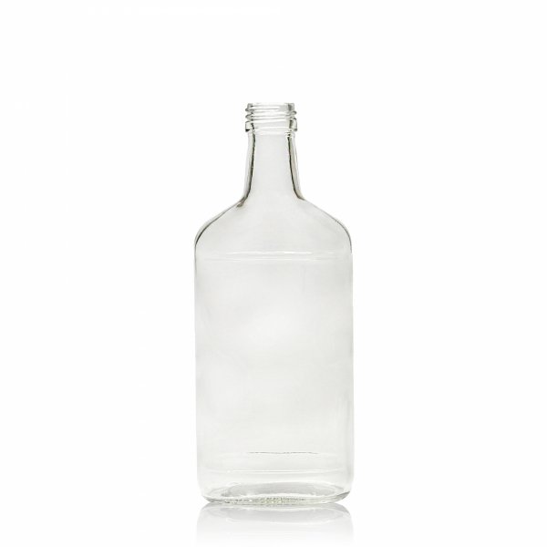Szklana butelka PIERSIÓWKA 350 ml na alkohol – dostępna w hurcie.