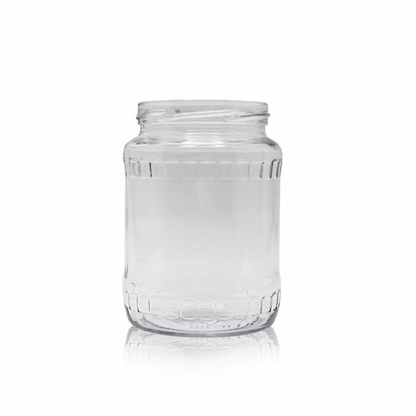 FACETE 720 ml jar TO-82 – front view