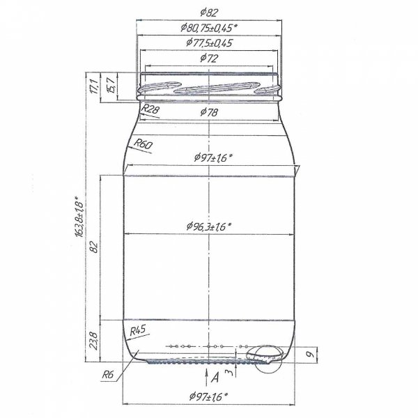 fi 82 słoik light 900 ml