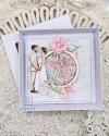 Elegancka kartka ślubna handmade z personalizacją