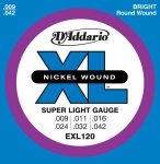 D'Addario EXL (09-42) Nickel Wound 