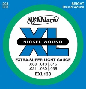 D'Addario EXL (08-38) Nickel Wound 
