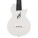Cascha Ukulele  Koncertowe Carbon Fibre Set White HH 2286