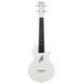 Cascha Ukulele  Koncertowe Carbon Fibre Set White HH 2286