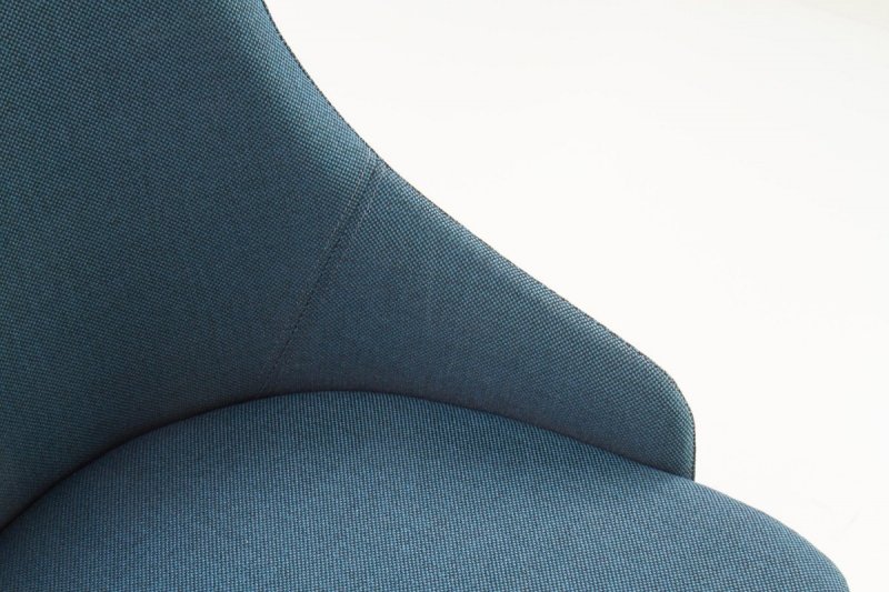 Krzesło TOLEDO turkusowy/dąb miodowy