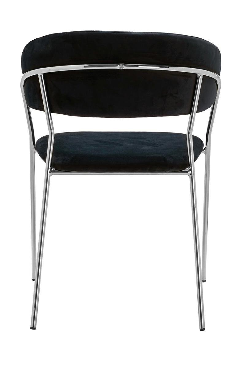 Krzesło MARGO SILVER czarne