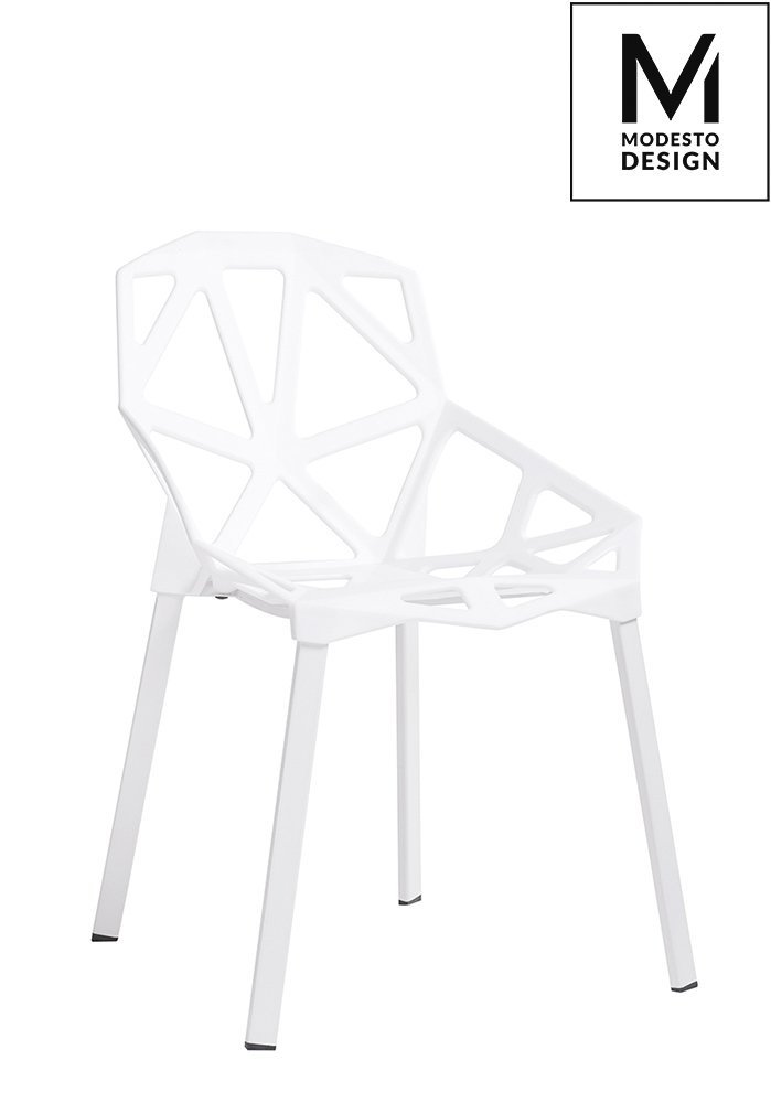 Krzesło SPLIT MAT białe