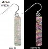 Kolczyki Wiszące MURANO GLASS WSZ311