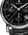 Zegarek SWIZA Alza Chrono SST black-black WAT.0153.1004