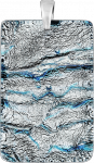 Wisior MURANO GLASS KO718 Kolekcja CARNAVALE