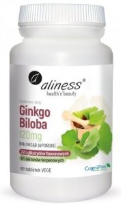 Aliness Ginkgo Biloba 120 mg 60 tab
