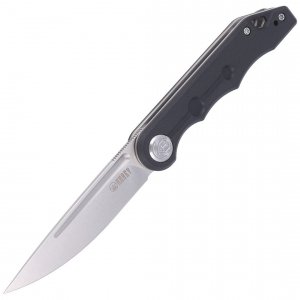 Nóż Kubey Knife Mizo, Black G10, Satin 14C28N (KU2101A)