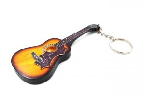 Brelok gitara klasyczna w stylu The Beatles EGK-0610