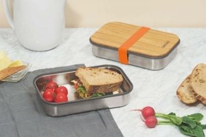 BB - Lunch box na kanapkę, pomarańczowy