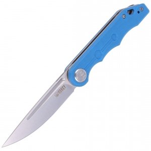 Nóż Kubey Knife Mizo, Blue G10, Satin 14C28N (KU2101B)