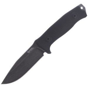 Nóż LionSteel M5B G10 Black, PVD / Stone Washed Sleipner