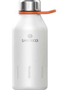 SANTECO Butelka termiczna Kola Milk White 0.35L