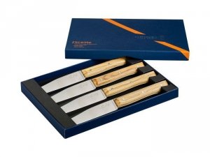 Opinel Zestaw 4 noży Facette Box Olive Wood