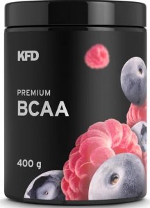 KFD BCAA 400g Malinowo - Jagodowy