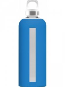 SIGG Butelka szklana Star Electric Blue 0.5L