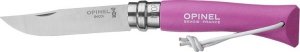 Nóż Składany Opinel No 07 z rzemykiem Fuchsia