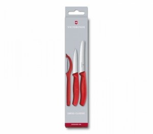 Zestaw noży do warzyw i owoców Swiss Classic z obieraczką Victorinox 6.7111.31